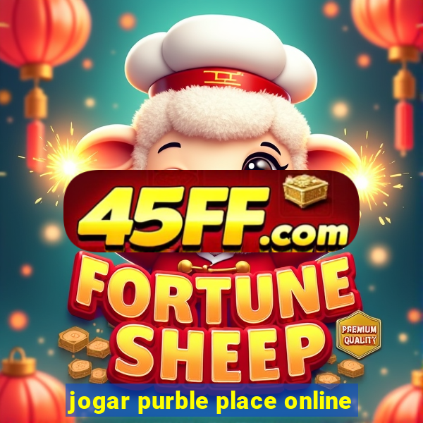 jogar purble place online